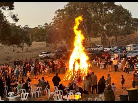 Burning of the Barrels at Eldredge Wines