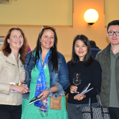 Rachel Hauschild, Kelly Reed, Yang Wang and Shihao Wang.